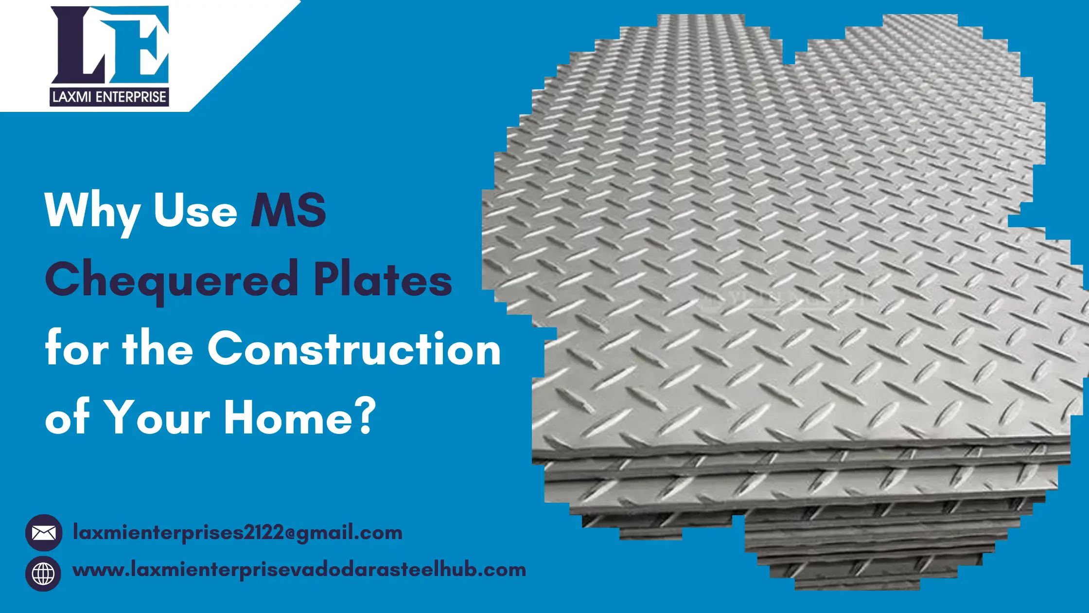MS Chequered Plates for the Construction